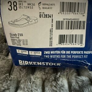 Birkenstock Gizeh EVA Sandals - Bright Pink